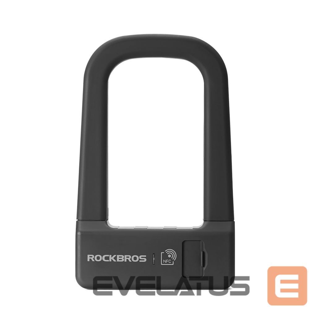 Bicycle accessory Rockbros Rockbros RBNS1 SMART Bike Lock with NFC Reader - Black