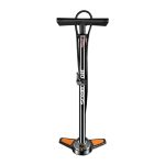 Bicycle accessory Rockbros  Rockbros GP6532B Floor Pump with Pressure Gauge - Black and Orange 