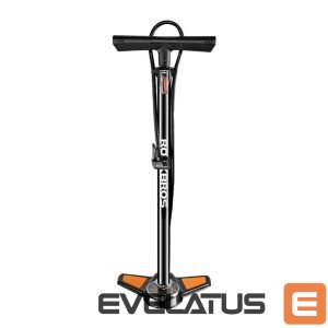 Bicycle accessory Rockbros  Rockbros GP6532B Floor Pump with Pressure Gauge - Black and Orange 