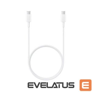 Cable Samsung  Samsung EP-DA905BWE USB-C - USB-C 3A Cable 1m (Bulk - Replacement Packaging) - White 