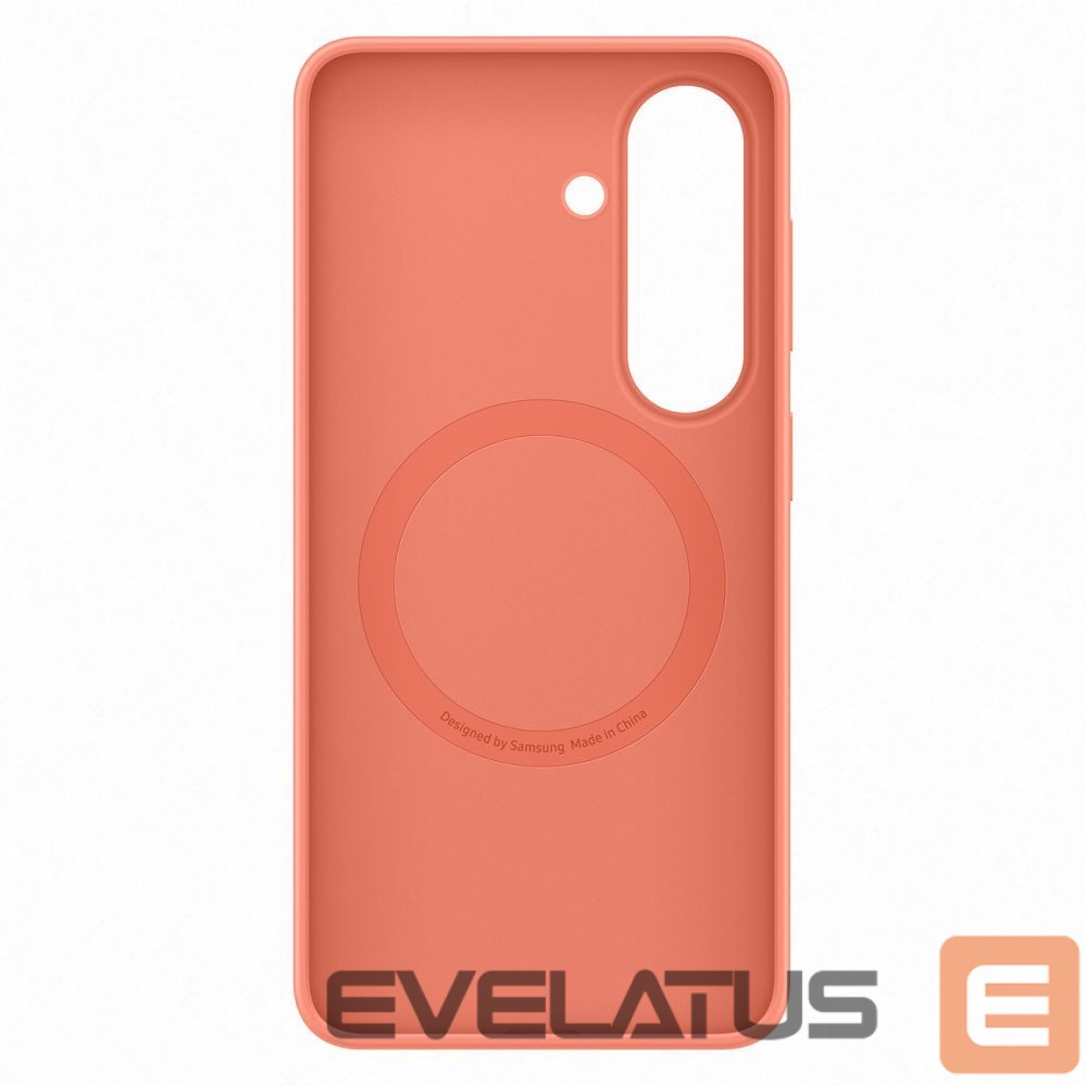 Back panel cover Samsung Samsung Silicone Magnet Case for Samsung Galaxy S26+, compatible with MagSafe - red