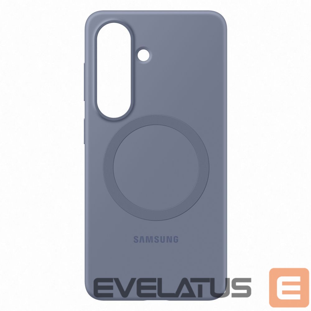 Back panel cover Samsung Samsung Silicone Magnet Case for Samsung Galaxy S26+, compatible with MagSafe - purple