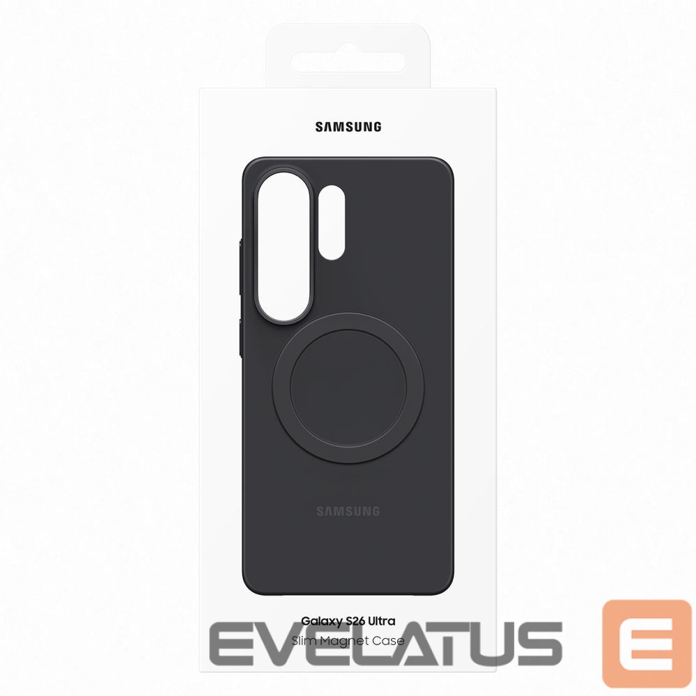 Back panel cover Samsung Samsung Slim Magnet Case for Samsung Galaxy S26 Ultra, MagSafe Compatible - Black
