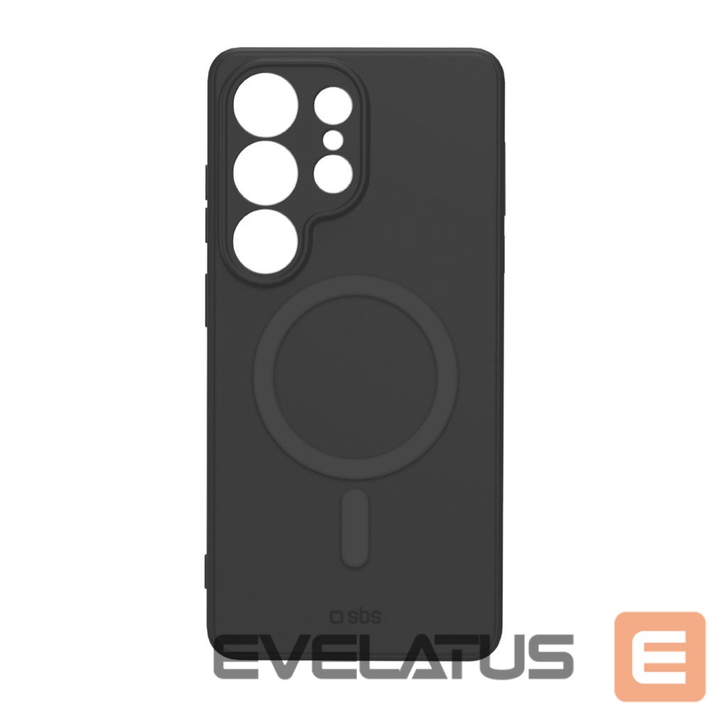 Back panel cover SBS SBS Instinct Mag Case for Samsung Galaxy S26 Ultra Compatible with MagSafe - Black