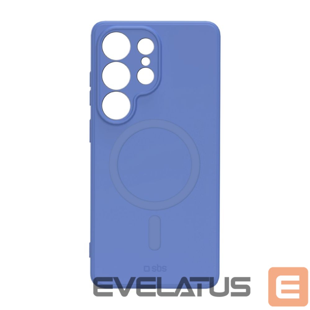 Back panel cover SBS SBS Instinct Mag Case for Samsung Galaxy S26 Ultra Compatible with MagSafe - Blue