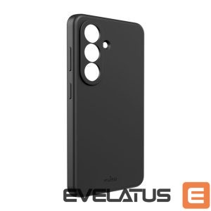 Back panel cover Puro  Puro ICON MAG protective case for Samsung Galaxy S26 Plus silicone compatible with MagSafe - black 