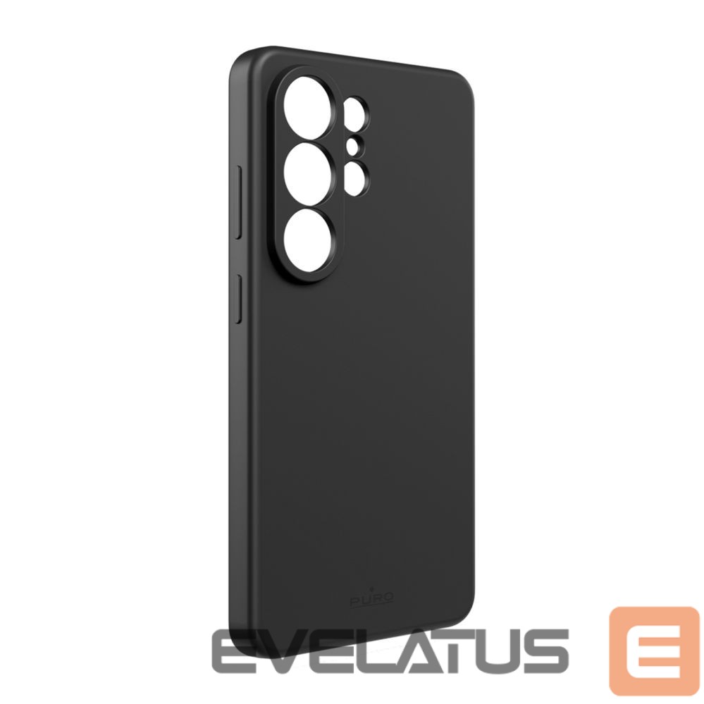 Back panel cover Puro Puro ICON Protective Case for Samsung Galaxy S26 Ultra Silicone - Black