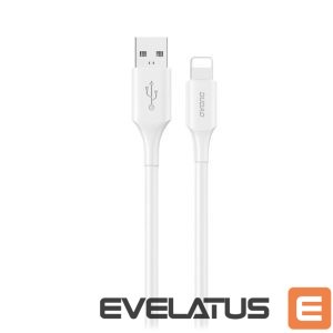 Cable Dudao  Dudao L2sL USB-A - Lightning 6A Cable 1.2m - White 