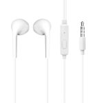 Wired headphones Dudao  Dudao X10S wired in-ear headphones 3.5mm mini jack 1.15m - white 