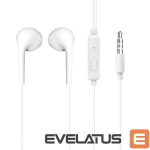 Wired headphones Dudao  Dudao X10S wired in-ear headphones 3.5mm mini jack 1.15m - white 