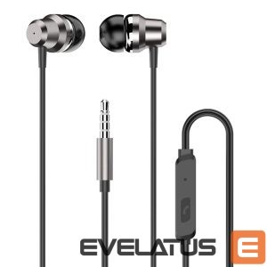 Wired headphones Dudao  Dudao X10PRO in-ear headphones, wired, 3.5mm mini jack - black 