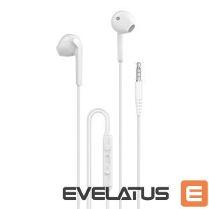 Wired headphones Dudao  Dudao X3 in-ear headphones, wired, 3.5mm minijack - white 
