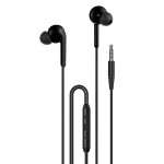 Wired headphones Dudao  Dudao X3+ in-ear headphones, wired, 3.5mm minijack - black 