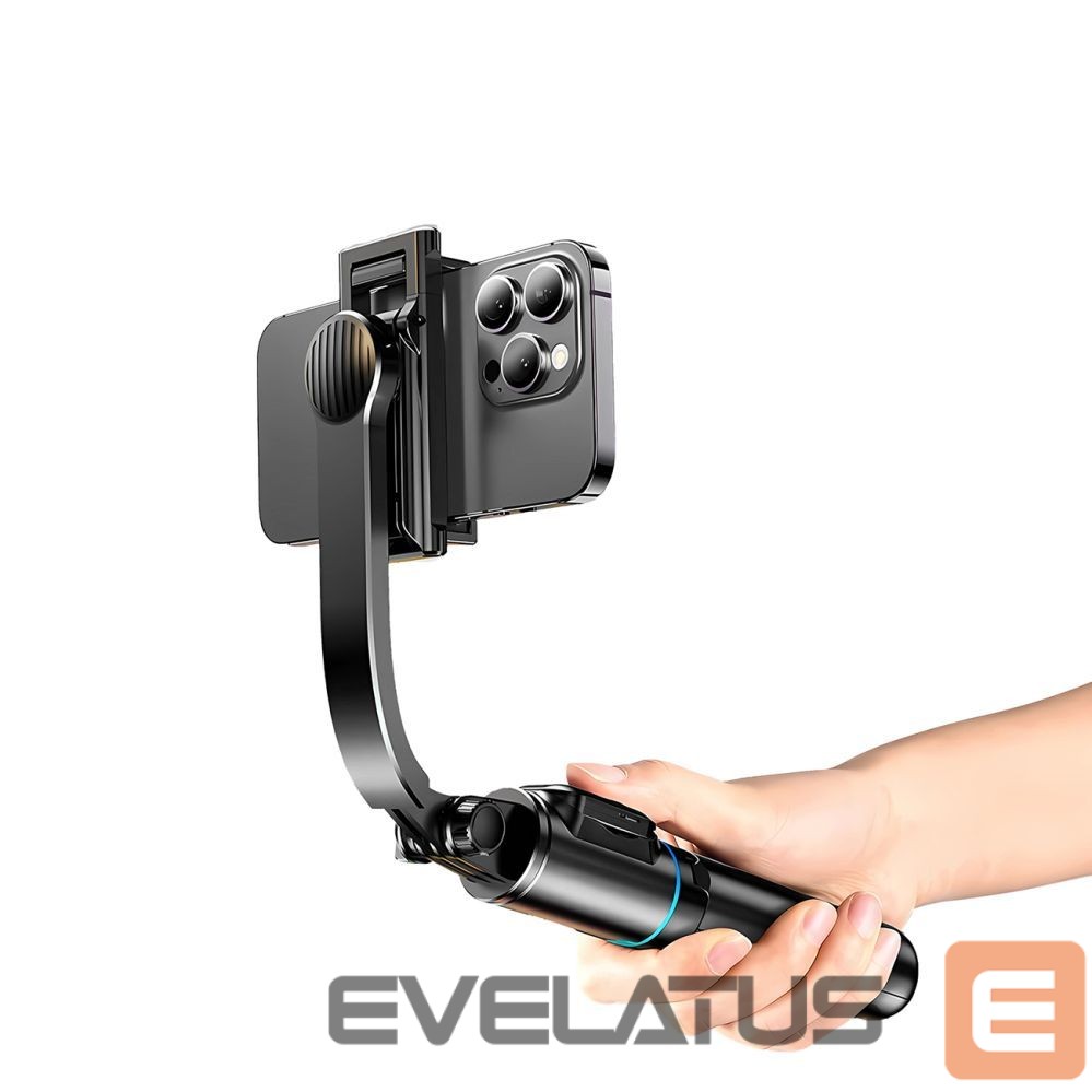 Camera accessory Dudao Selfie stick Dudao F18S 4-in-1 foldable tripod with remote control - black