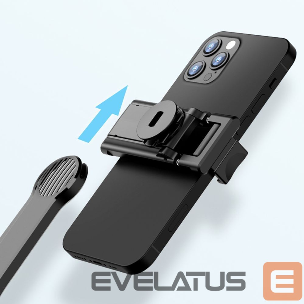 Camera accessory Dudao Selfie stick Dudao F18S 4-in-1 foldable tripod with remote control - black