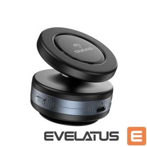Cases Dudao  Dudao F24MAX Car Holder with 15W Wireless Charger, MagSafe Compatible, with Automatic Suction Cup - Black 