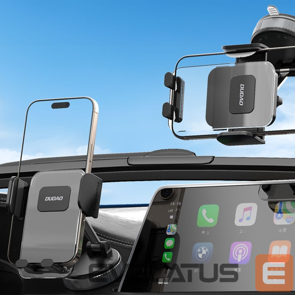 Mobile phone accessories Dudao Dudao F24PLUS Car Holder with Suction Cup for Dashboard - Black