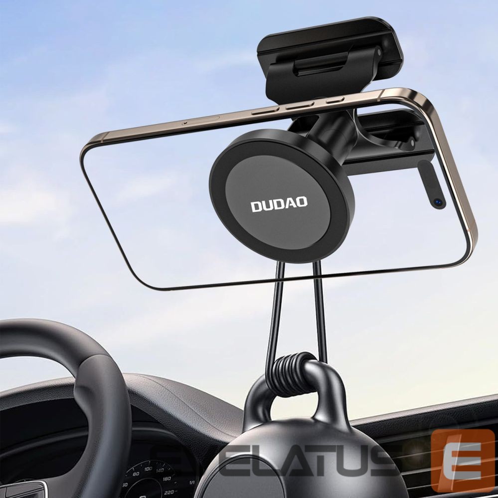 Mobile phone accessories Dudao Dudao F25 MagSafe-compatible car mount for dashboard or windshield - black