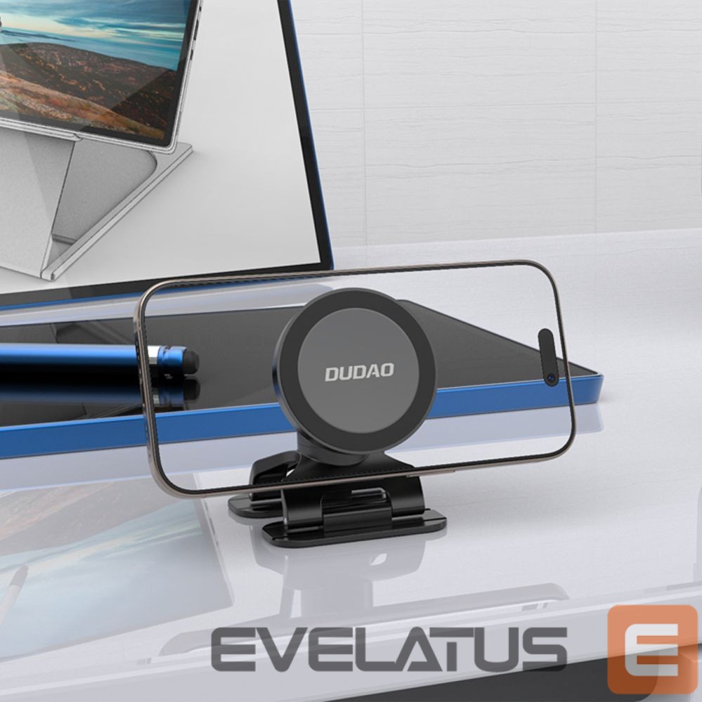 Mobile phone accessories Dudao Dudao F25 MagSafe-compatible car mount for dashboard or windshield - black