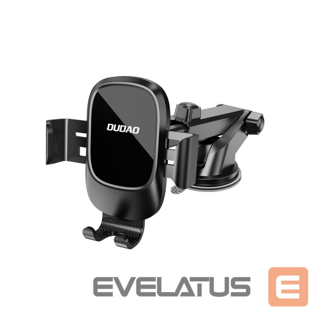 Mobile phone accessories Dudao Dudao F5N+ gravity car holder with suction cup for windshield or dashboard - black