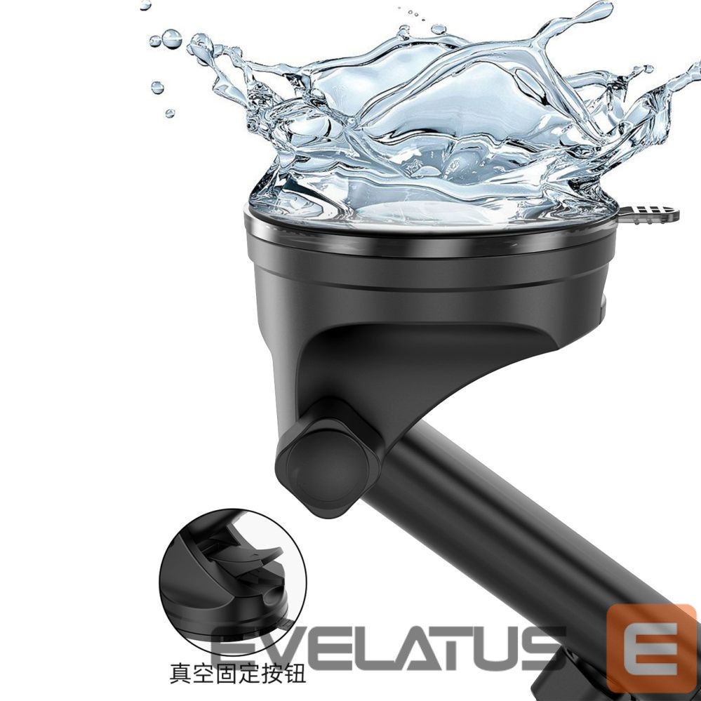 Mobile phone accessories Dudao Dudao F5N+ gravity car holder with suction cup for windshield or dashboard - black