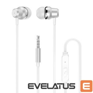 Wired headphones Dudao  Dudao X10PRO wired headphones, mini jack 3.5mm, in-ear with remote control - white 