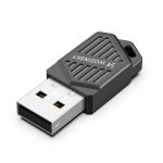 Wireless charger Wozinsky  Wozinsky WAX-900 Dual-Band USB Wi-Fi 6 Adapter with Bluetooth 5.4 - Black 