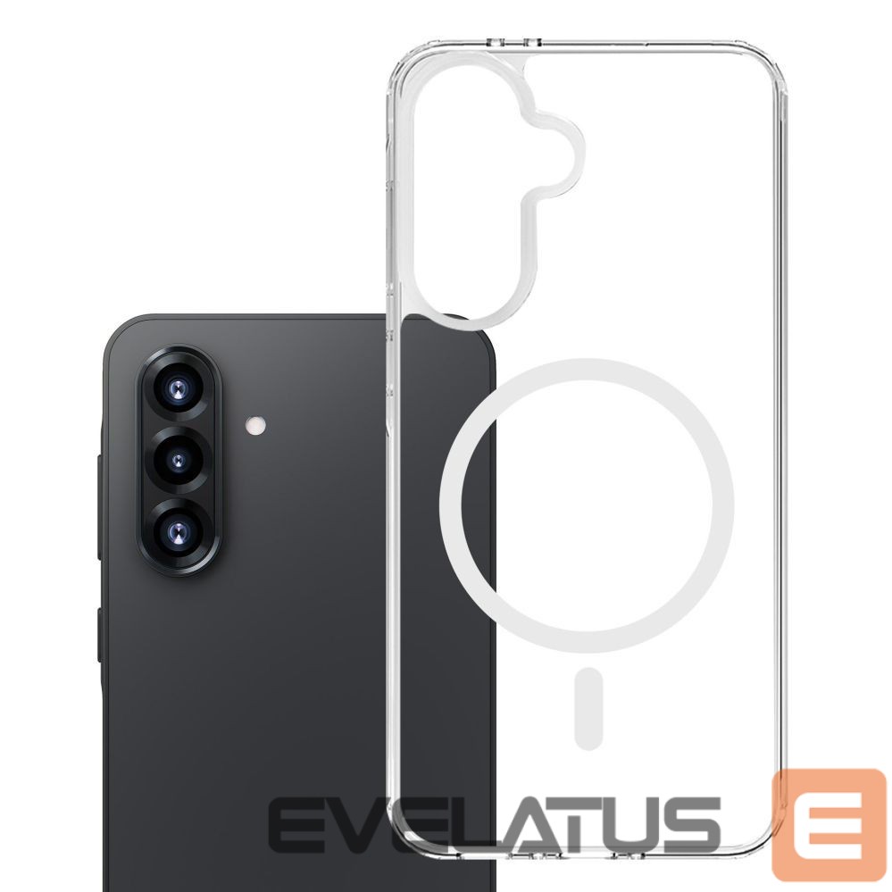 Back panel cover 3MK 3mk Armor MagCase for Samsung Galaxy A27 5G - Transparent
