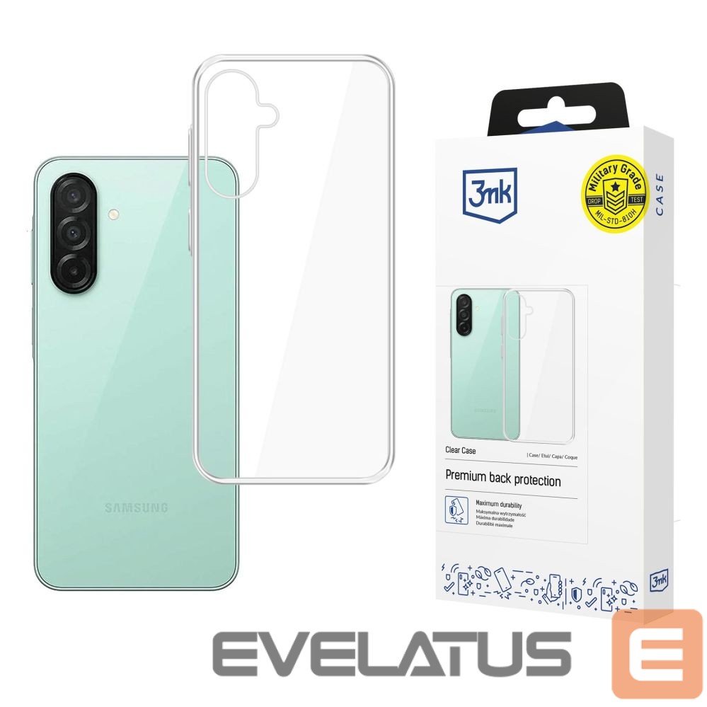 Back panel cover 3MK 3mk Clear Case for Samsung Galaxy A27 5G - transparent