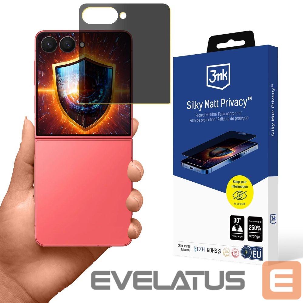 Protective glass 3MK 3mk Silky Matt Privacy Privacy Film for Samsung Galaxy Z Flip 7
