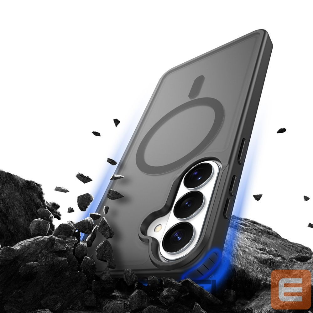 Back panel cover Dux Ducis Dux Ducis Yind Case for Samsung S26 Compatible with MagSafe - Black