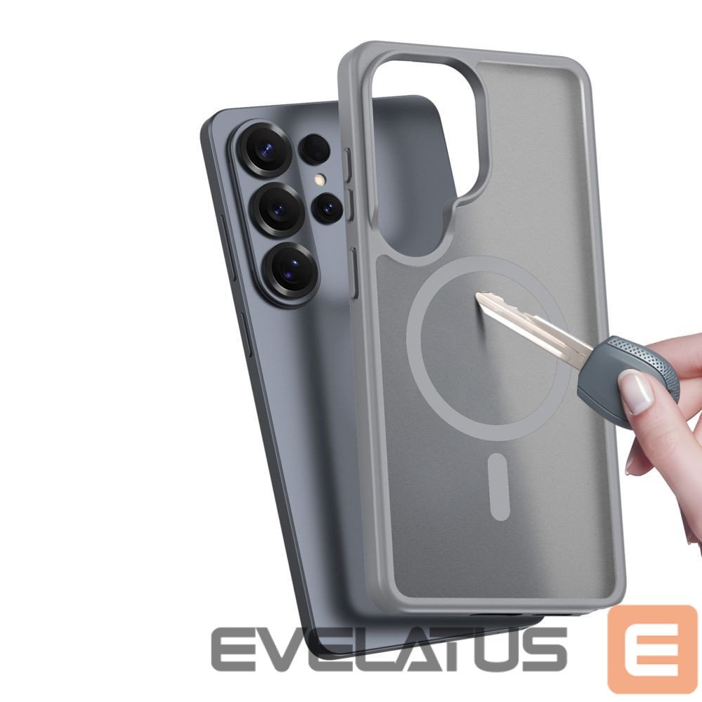 Back panel cover Dux Ducis Dux Ducis Yind Case for Samsung S26 Ultra Compatible with MagSafe - Gray