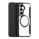 Back panel cover Dux Ducis  Dux Ducis Skin X Pro MagSafe Compatible Wallet Case for Samsung Galaxy S26+ - Black 
