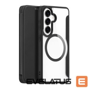 Back panel cover Dux Ducis  Dux Ducis Skin X Pro MagSafe Compatible Wallet Case for Samsung Galaxy S26+ - Black 