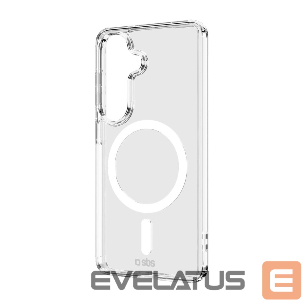 Back panel cover SBS SBS Light Mag Case for Samsung Galaxy S26 Plus Compatible with MagSafe - Transparent