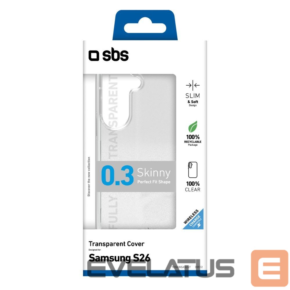 Back panel cover SBS
