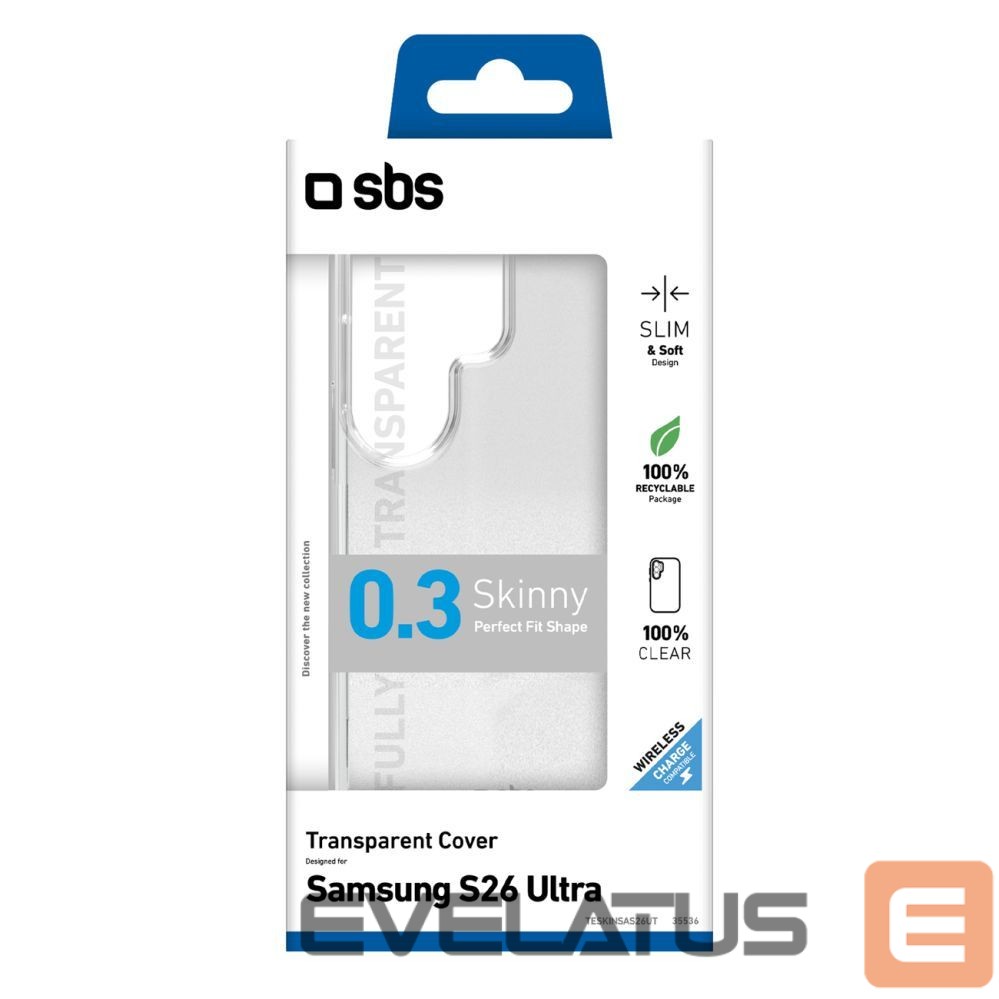 Back panel cover SBS