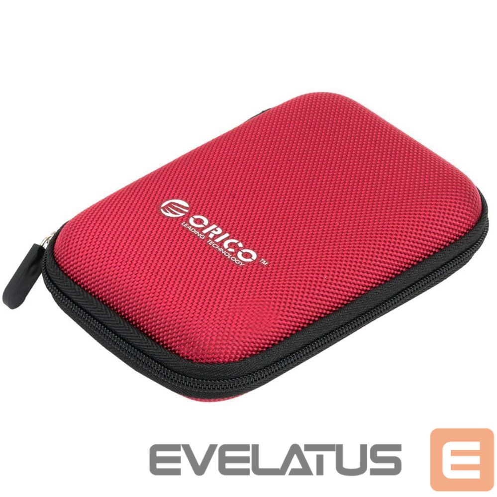 Car accessories Orico Orico PHD-25 protective case for a 2.5" portable drive - red