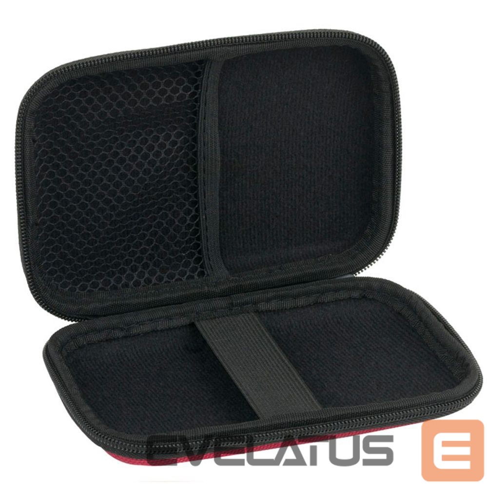 Car accessories Orico Orico PHD-25 protective case for a 2.5" portable drive - red