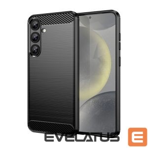 Back panel cover Hurtel  Carbon Case for Samsung Galaxy S26 Ultra - Black 
