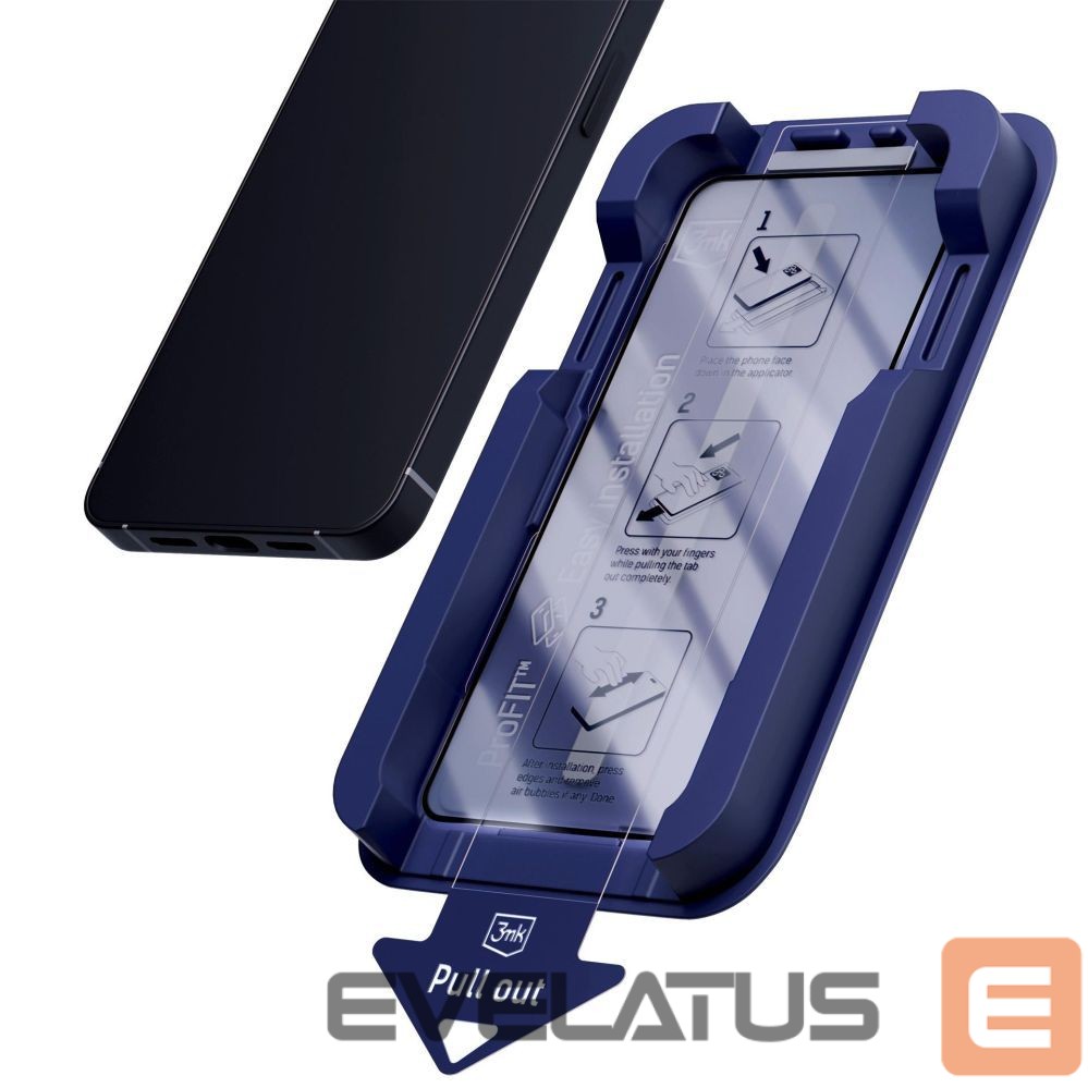 Protective glass 3MK 9H tempered glass with 3mk HardGlass Max Privacy filter for Samsung Galaxy S26