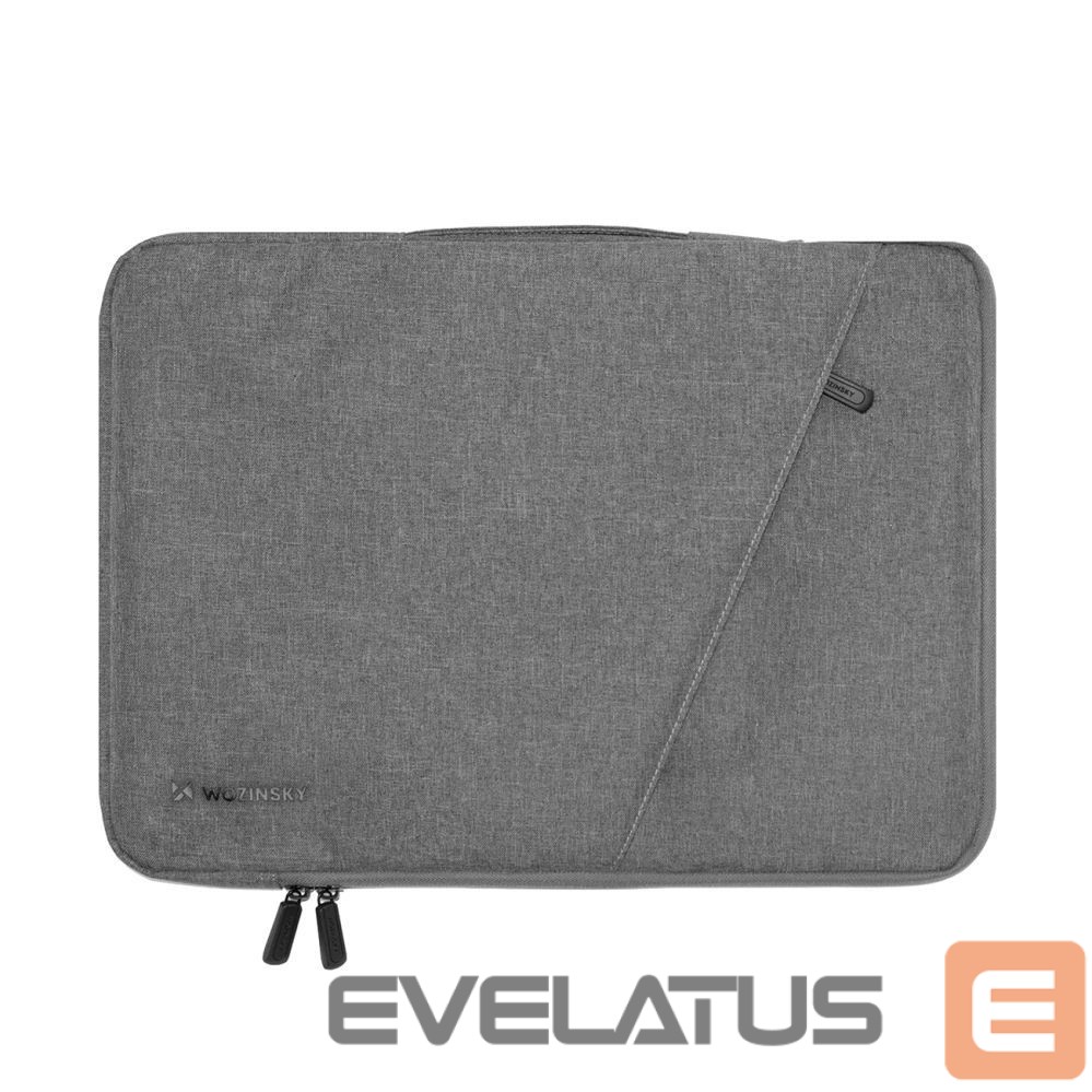 Laptop Bag Wozinsky Wozinsky WTNP-15G 15.6" Laptop Bag with Retractable Handle - Gray
