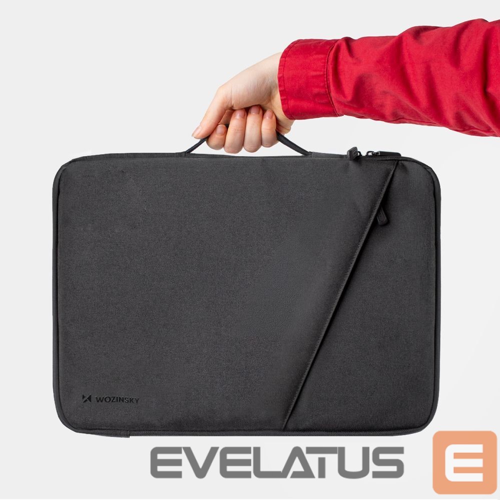 Laptop Bag Wozinsky Wozinsky WTNP-15B 15.6" Laptop Bag with Retractable Handle - Black