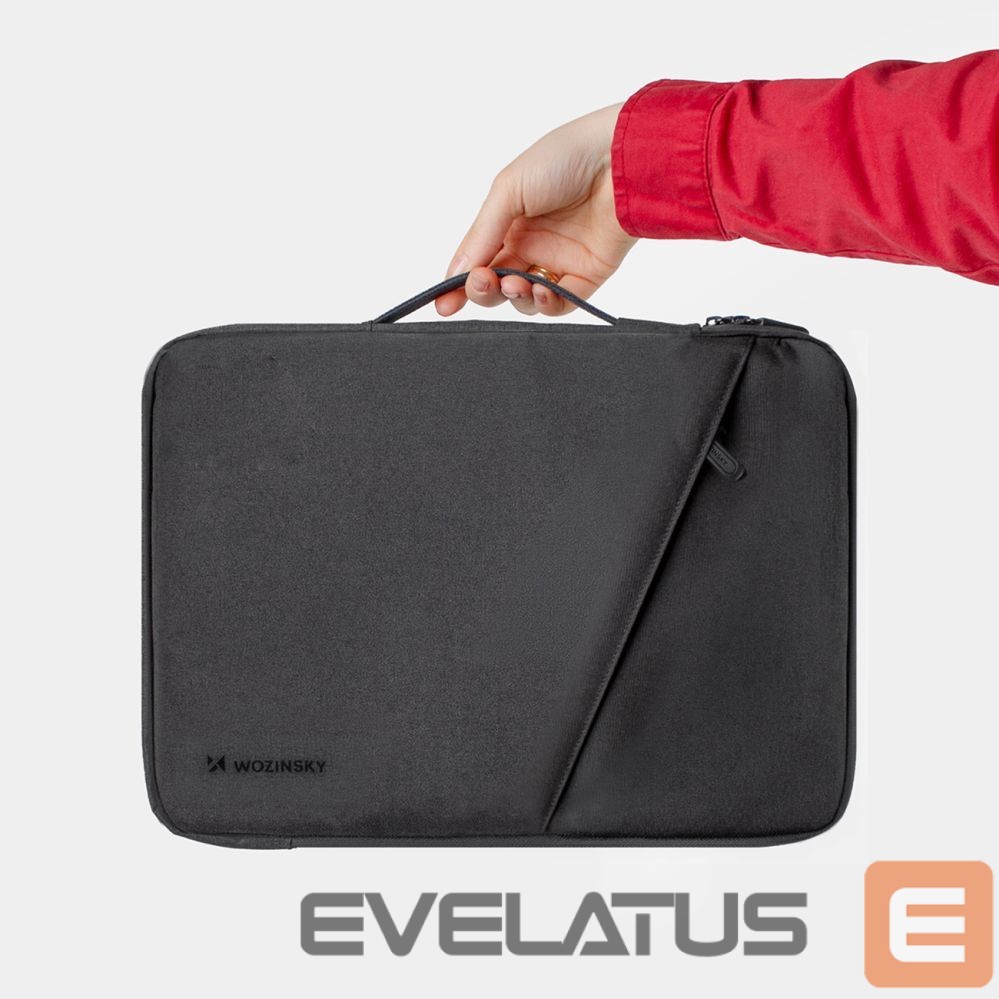 Laptop Bag Wozinsky Wozinsky WTNP-14B 13-14" Laptop Bag with Retractable Handle - Black