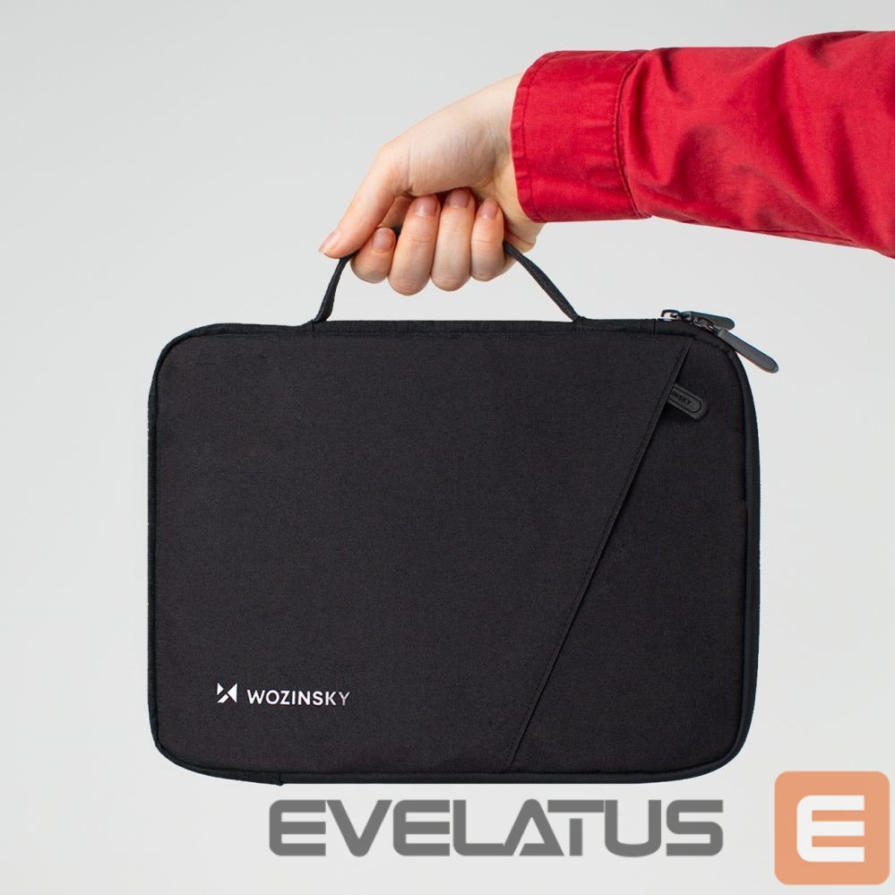 Laptop Bag Wozinsky Wozinsky WTNP-11B 10-11" Laptop Bag with Retractable Handle - Black