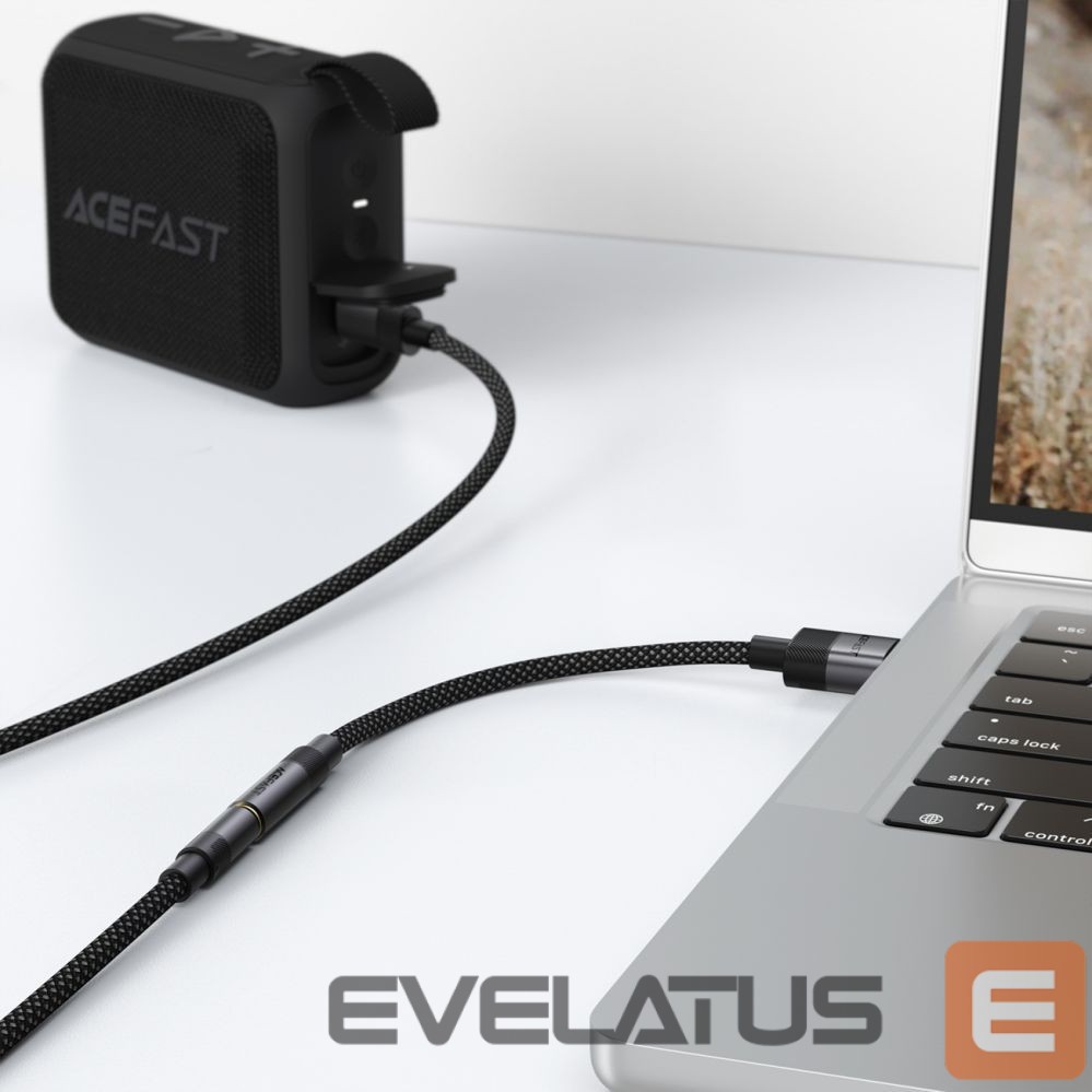 Camera accessory Acefast Acefast J13 USB-A to 3.5mm mini jack adapter - black