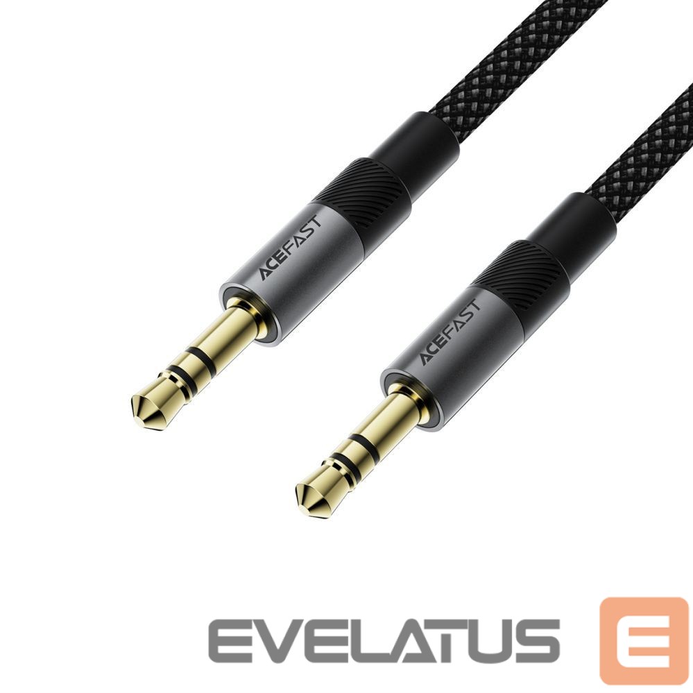 Converter Acefast Acefast J10 AUX cable mini jack 3.5mm 1m - black