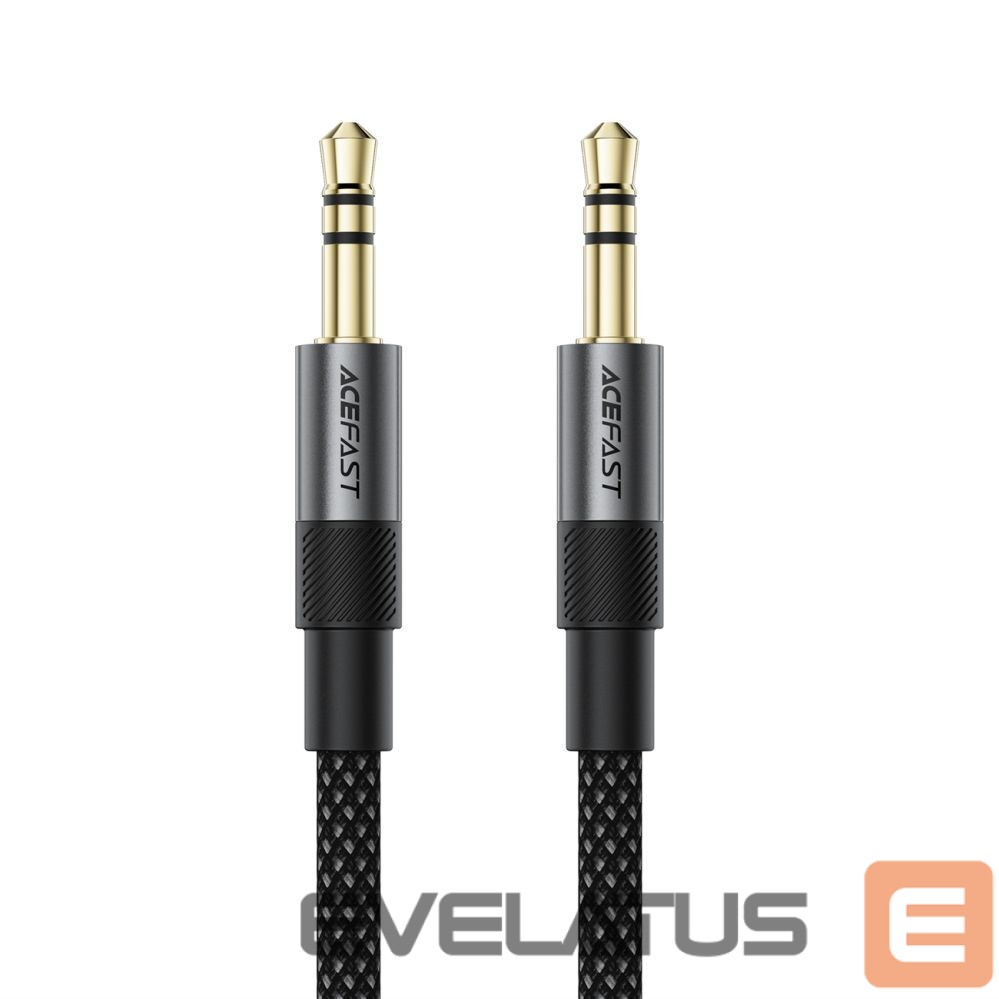 Converter Acefast Acefast J10 AUX cable mini jack 3.5mm 1m - black
