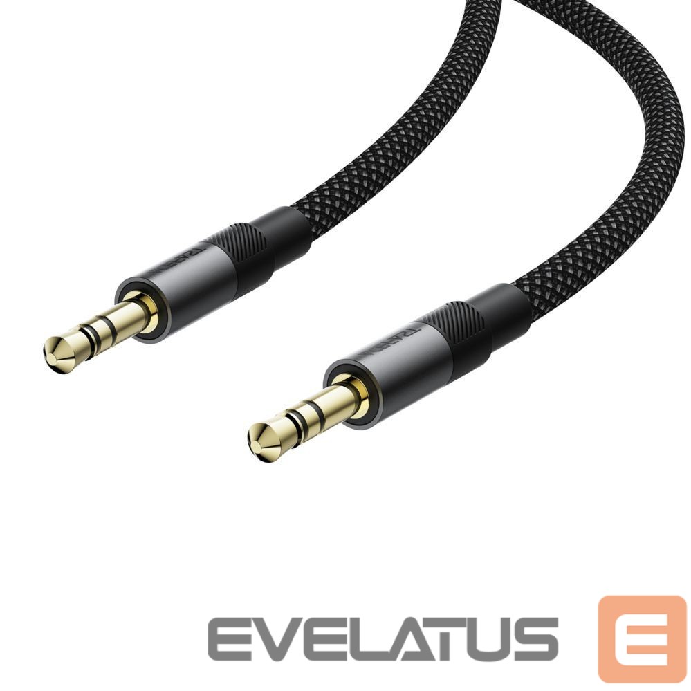 Converter Acefast Acefast J10 AUX cable mini jack 3.5mm 1m - black
