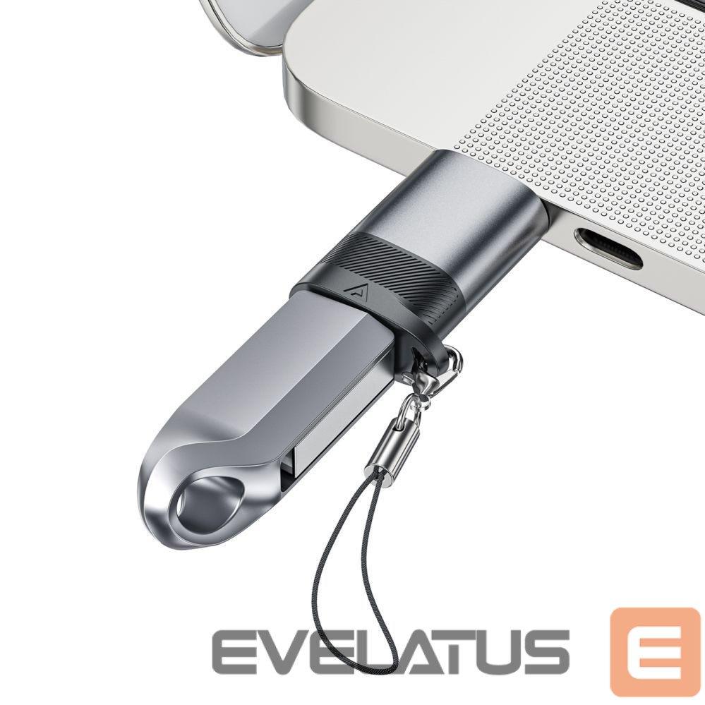 Converter Acefast Acefast J8 USB-C - USB-A Adapter - Gray